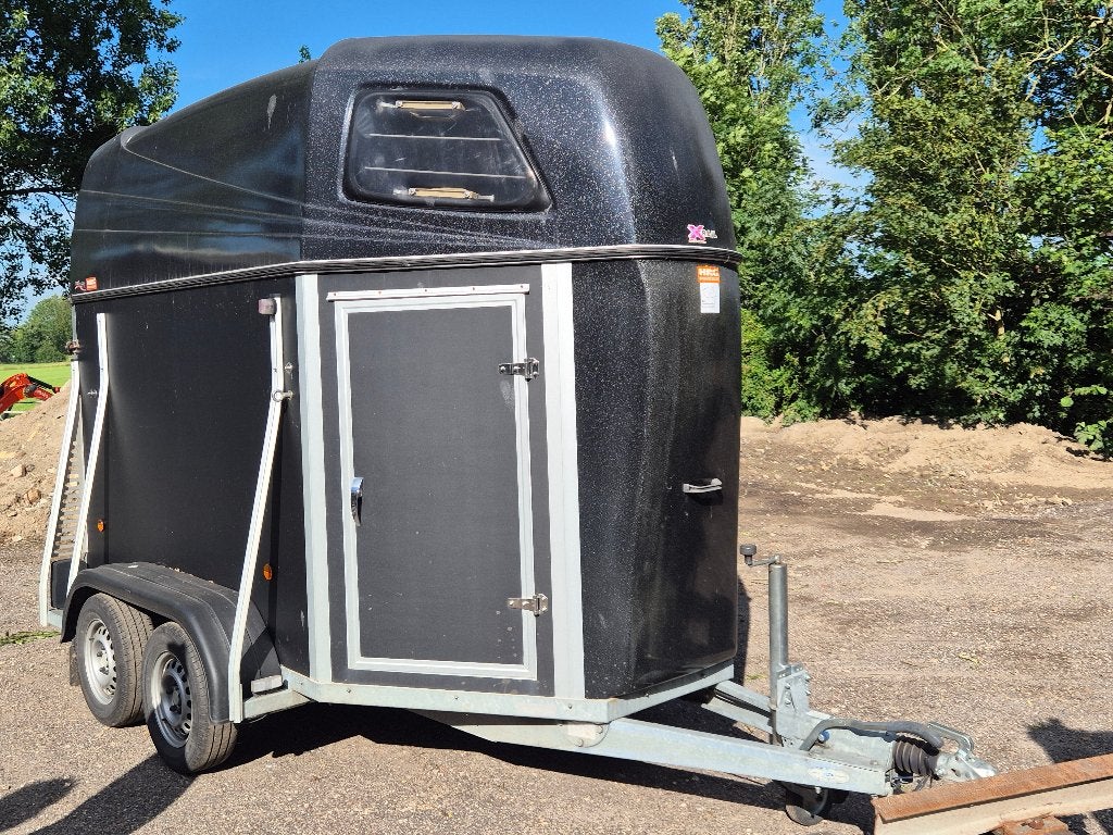 Paardentrailer, 2 paarden, Dieren en Toebehoren, Paarden en Pony's | Trailers en Aanhangwagens, Ophalen, Gebruikt, Polyester, 2-paards trailer