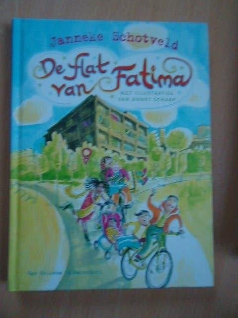 De flat van Fatima, Janneke Schotveld, Boeken, Ophalen of Verzenden, Zo goed als nieuw, Fictie algemeen