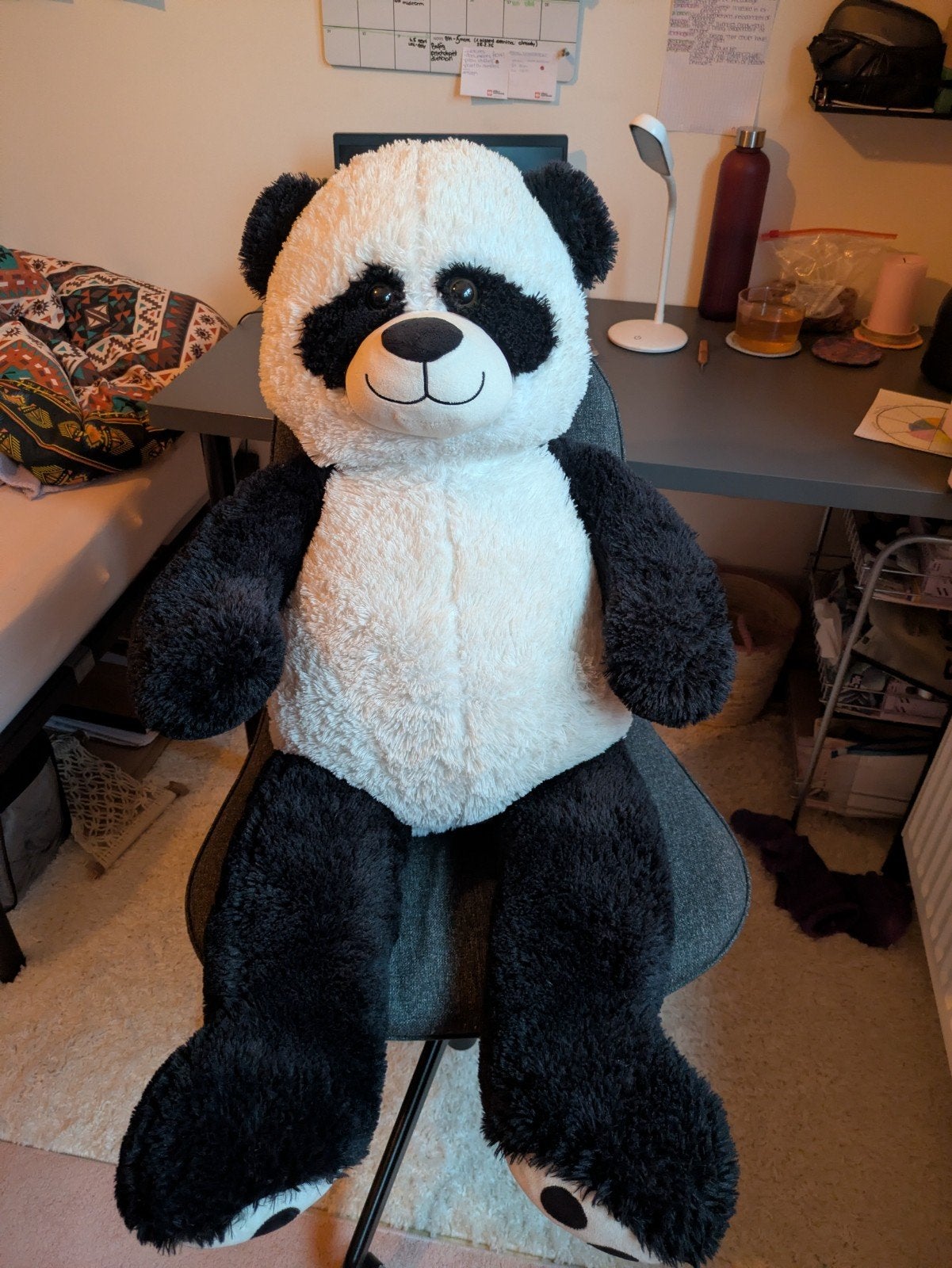 100cm panda stuffed animal, Ophalen