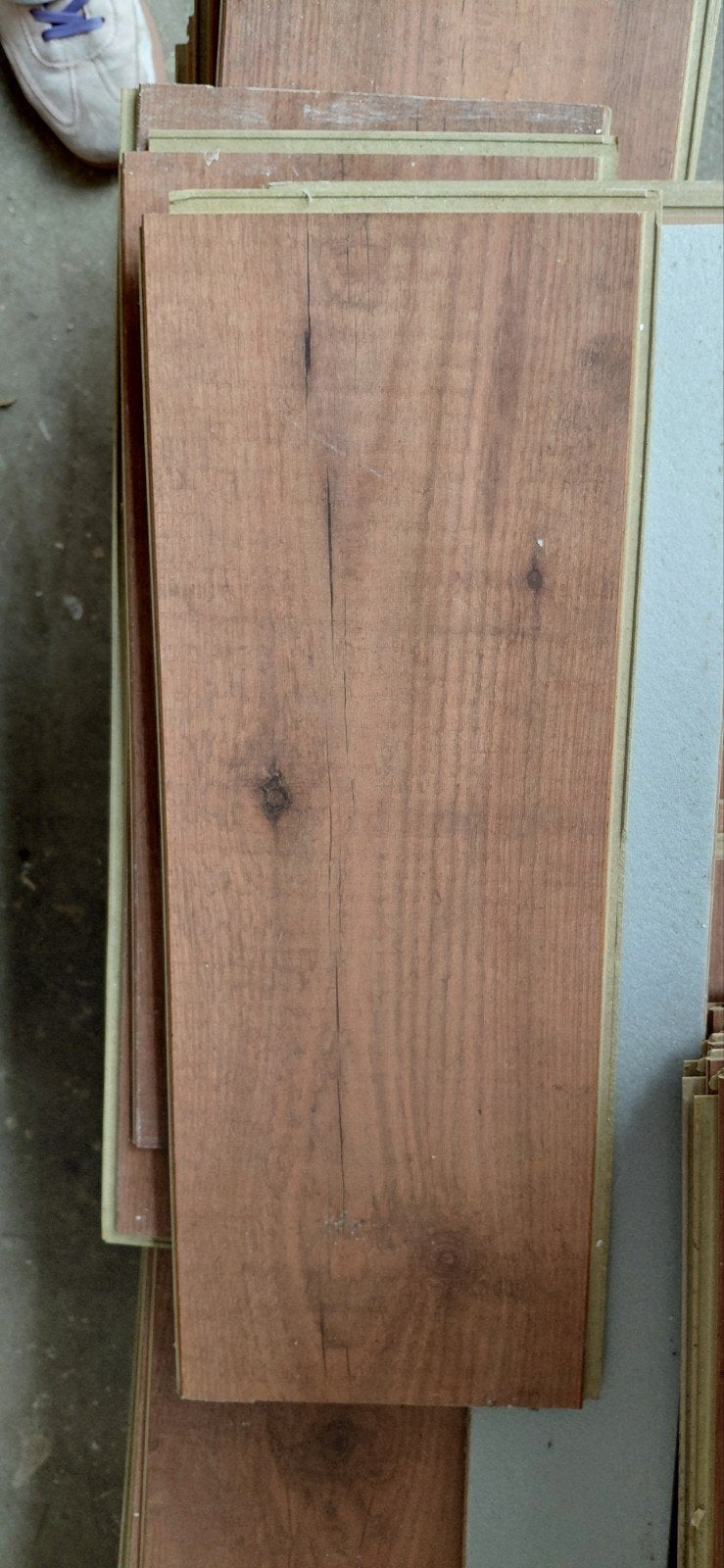 Restant laminaatvloer - ca. 35 m2 - Ophalen in IJlst, Ophalen