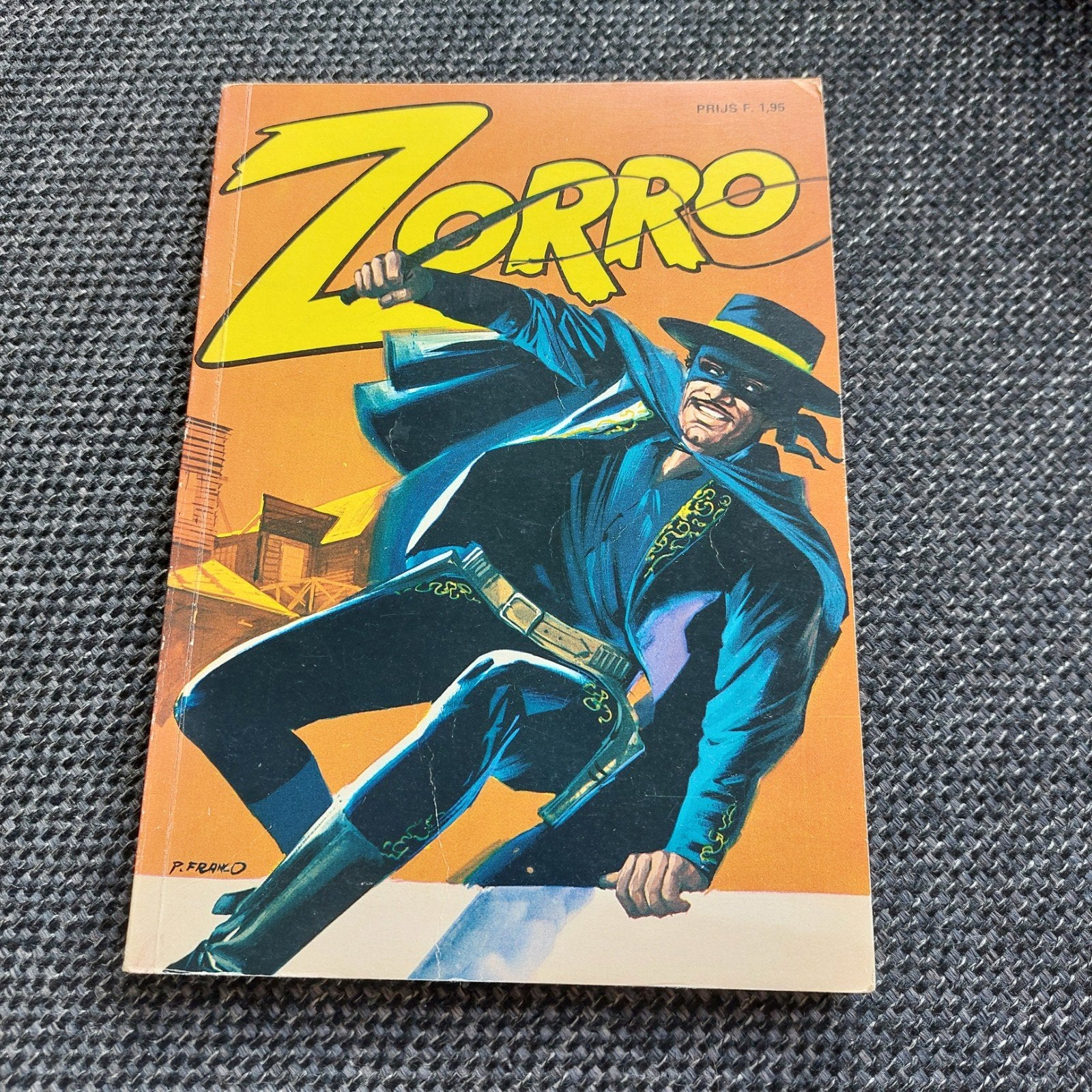 Zorro stripboek - Uitgeverij Nooit Gedacht Hilversum, Boeken, Ophalen of Verzenden