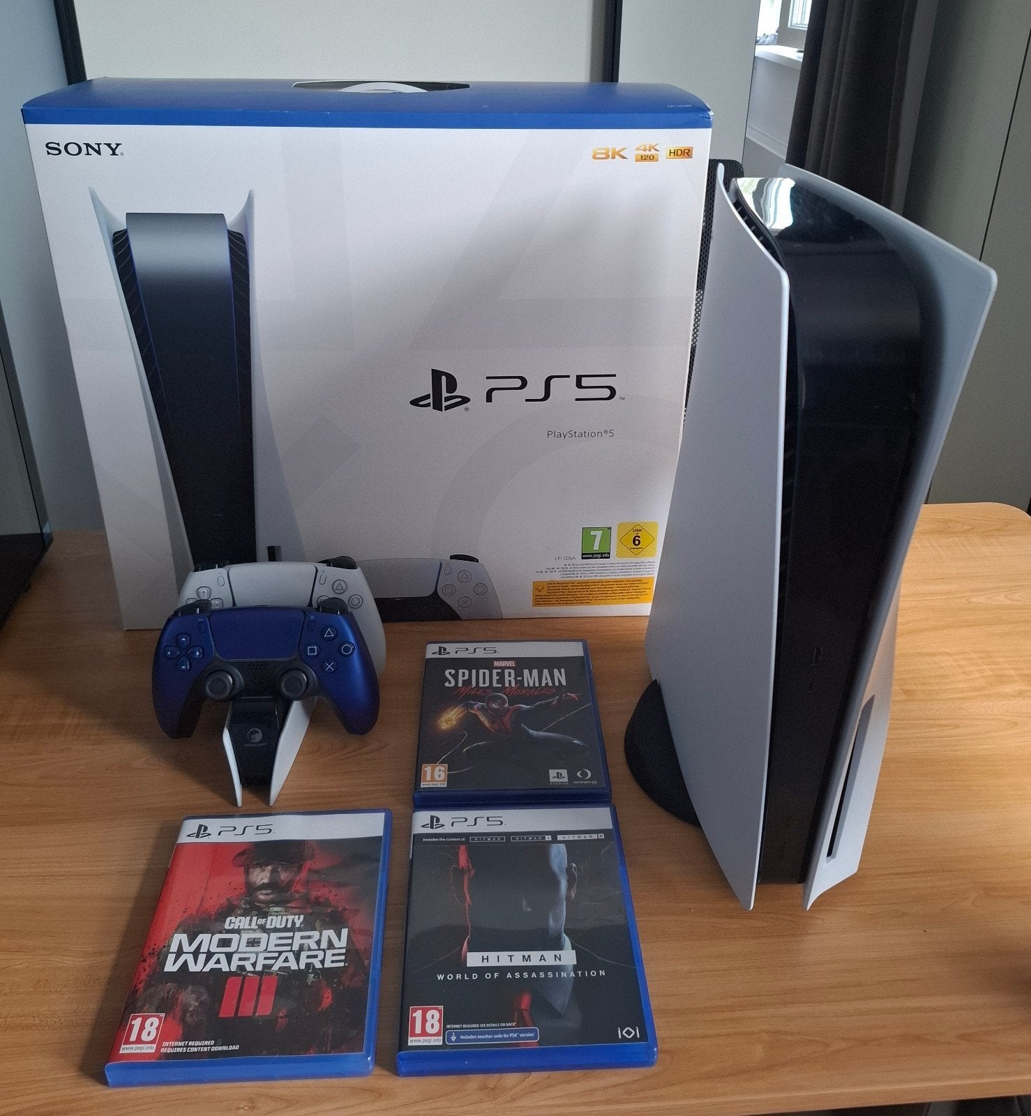 TE KOOP: Playstation 5 Disk met games en 2 controllers, Spelcomputers en Games, Ophalen, Zo goed als nieuw, Playstation 5