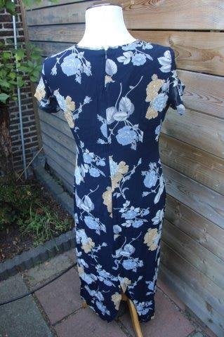 Jurk blauw Laura Ashley mt 36 Vaste prijs, Blauw, Ophalen of Verzenden, Zo goed als nieuw, Knielengte