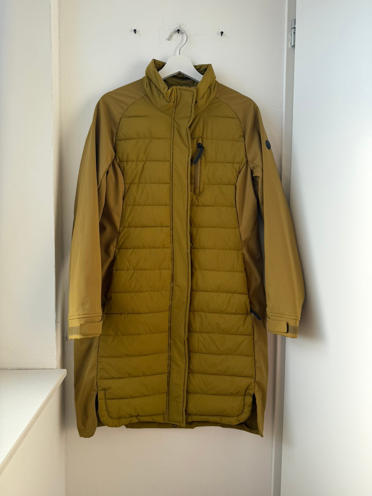 Human Nature parka softshell maat L, Ophalen of Verzenden, Zo goed als nieuw, Maat 42/44 (L), Groen
