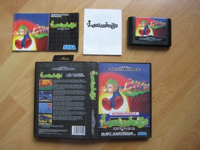 Lemmings 1 of 2 Sega Mega Drive Megadrive, Gebruikt, Overige genres, 1 speler, Ophalen of Verzenden