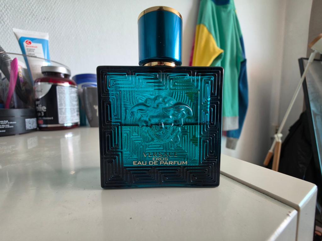 Versace Eros EDP 50ml 1/2de vol nog, Ophalen of Verzenden, Zo goed als nieuw