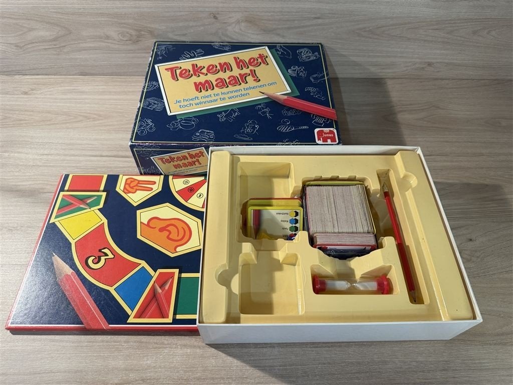 Teken het maar - s6050, Hobby en Vrije tijd, Gezelschapsspellen | Bordspellen, Verzenden, Zo goed als nieuw