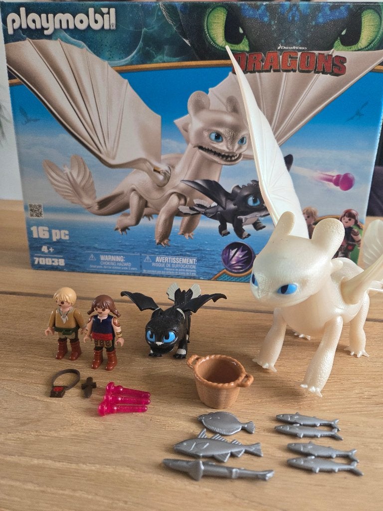 Hoe tem je een draak, Kinderen en Baby's, Speelgoed | Playmobil, Complete set, Ophalen of Verzenden, Zo goed als nieuw, Dragons