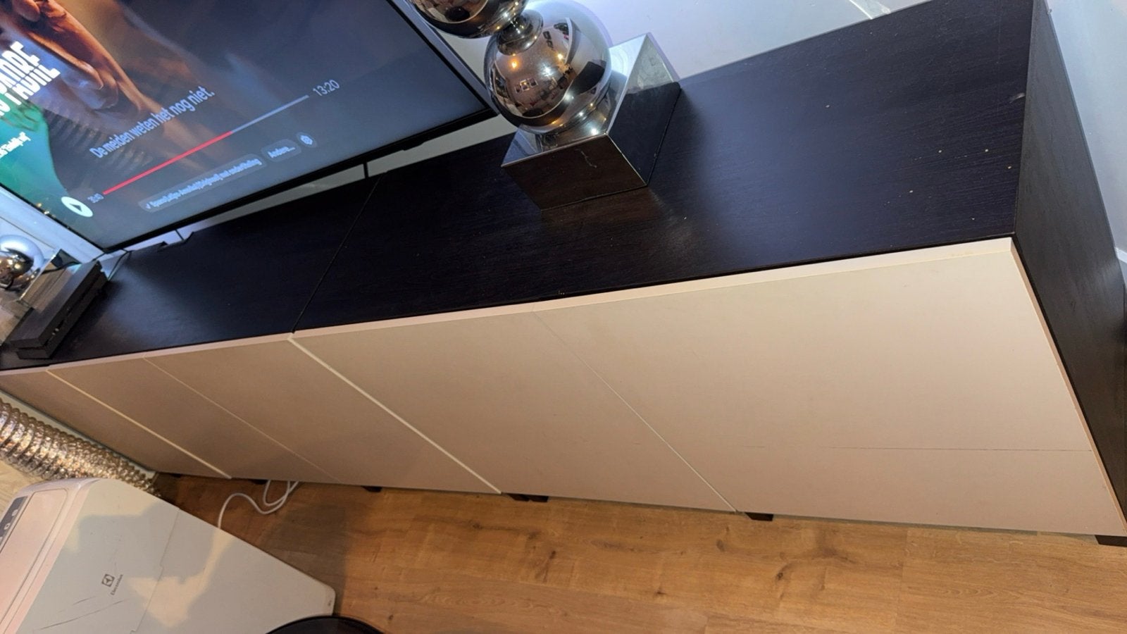 IKEA Besta kasten met Lapviken deurtjes - 3 meter breed, Huis en Inrichting, Ophalen, Gebruikt