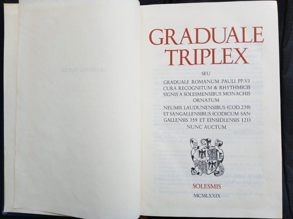 Graduale Triplex - Gregoriaanse gezangen (Desclée), Gelezen, Desclée, Verzenden, Overige onderwerpen
