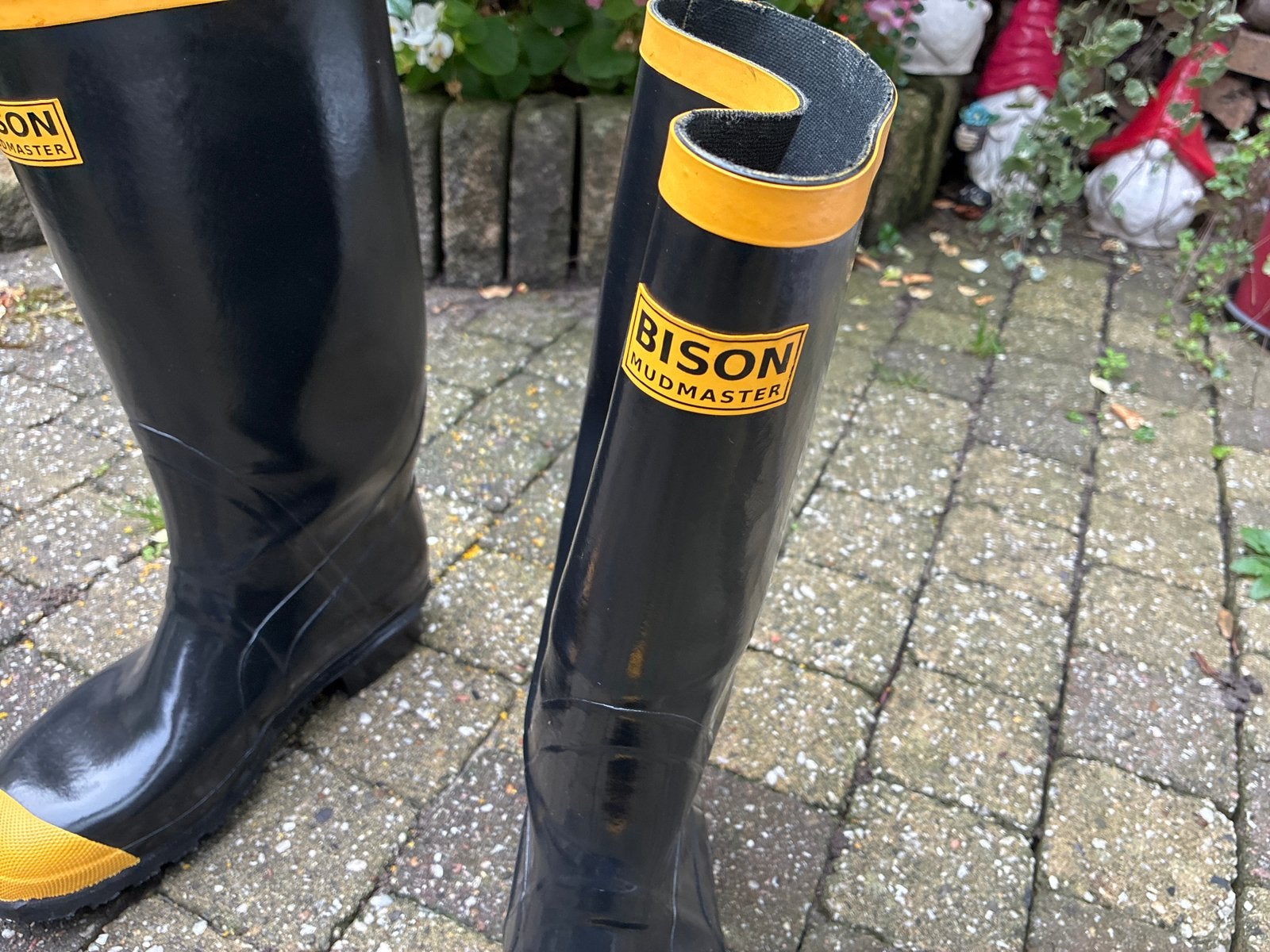 Bison Mudmaster regenlaarzen - Maat 42, Ophalen of Verzenden, Zo goed als nieuw, Zwart, Regenlaarzen