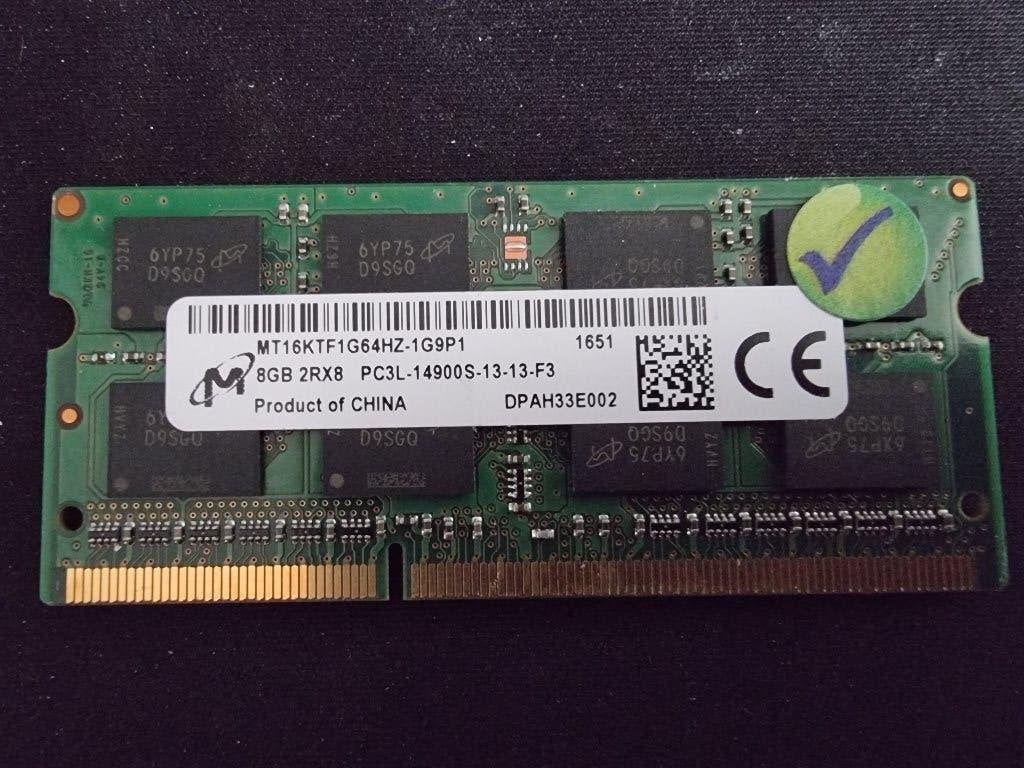 8GB (1X8GB) DDR3 PC3L-14900 1866Mhz 2Rx8 Micron, Computers en Software, RAM geheugen, 8 GB, DDR3, Ophalen of Verzenden, Zo goed als nieuw