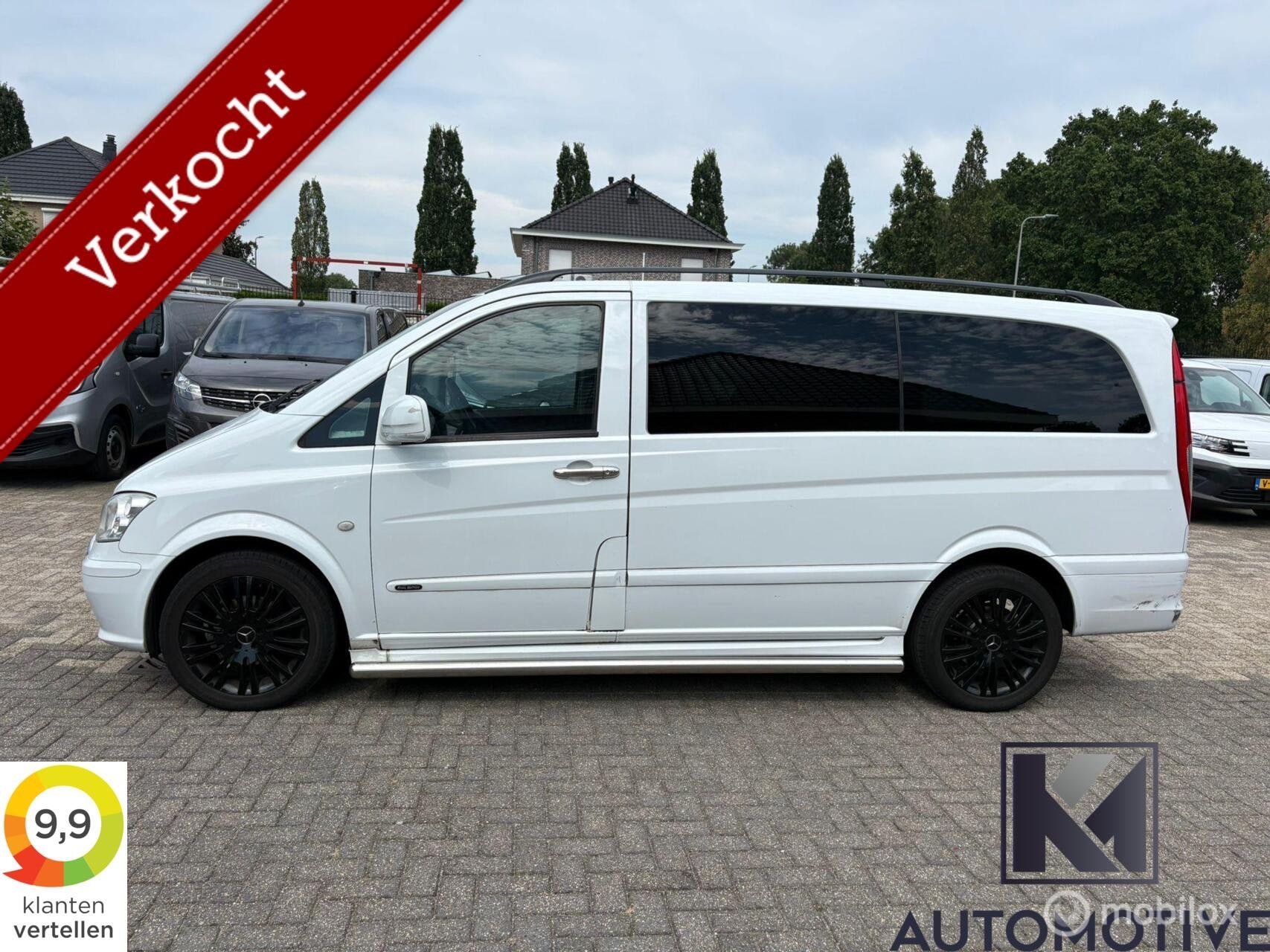 Mercedes Vito 122CDI 320 V6 Automaat|Dubbel Cabine|EXPORTPRI, Auto's, Euro 5, 2000 kg, 2987 cc, Mercedes-Benz