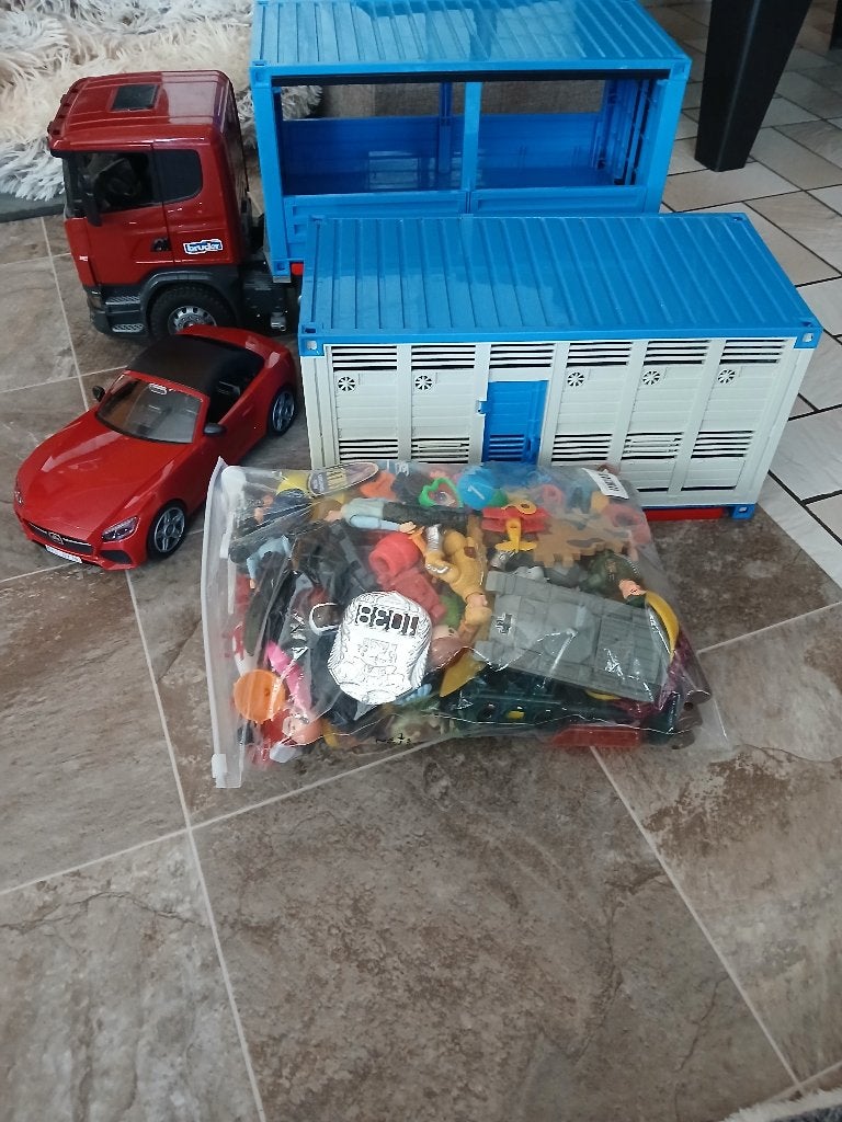 Bruder set in 1 koop, Ophalen
