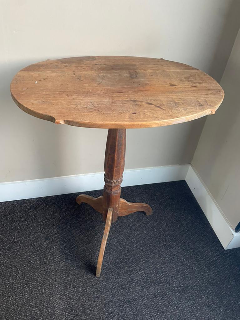 Antiek houten wijntafel, Antiek en Kunst, Antiek | Meubels | Tafels, Ophalen