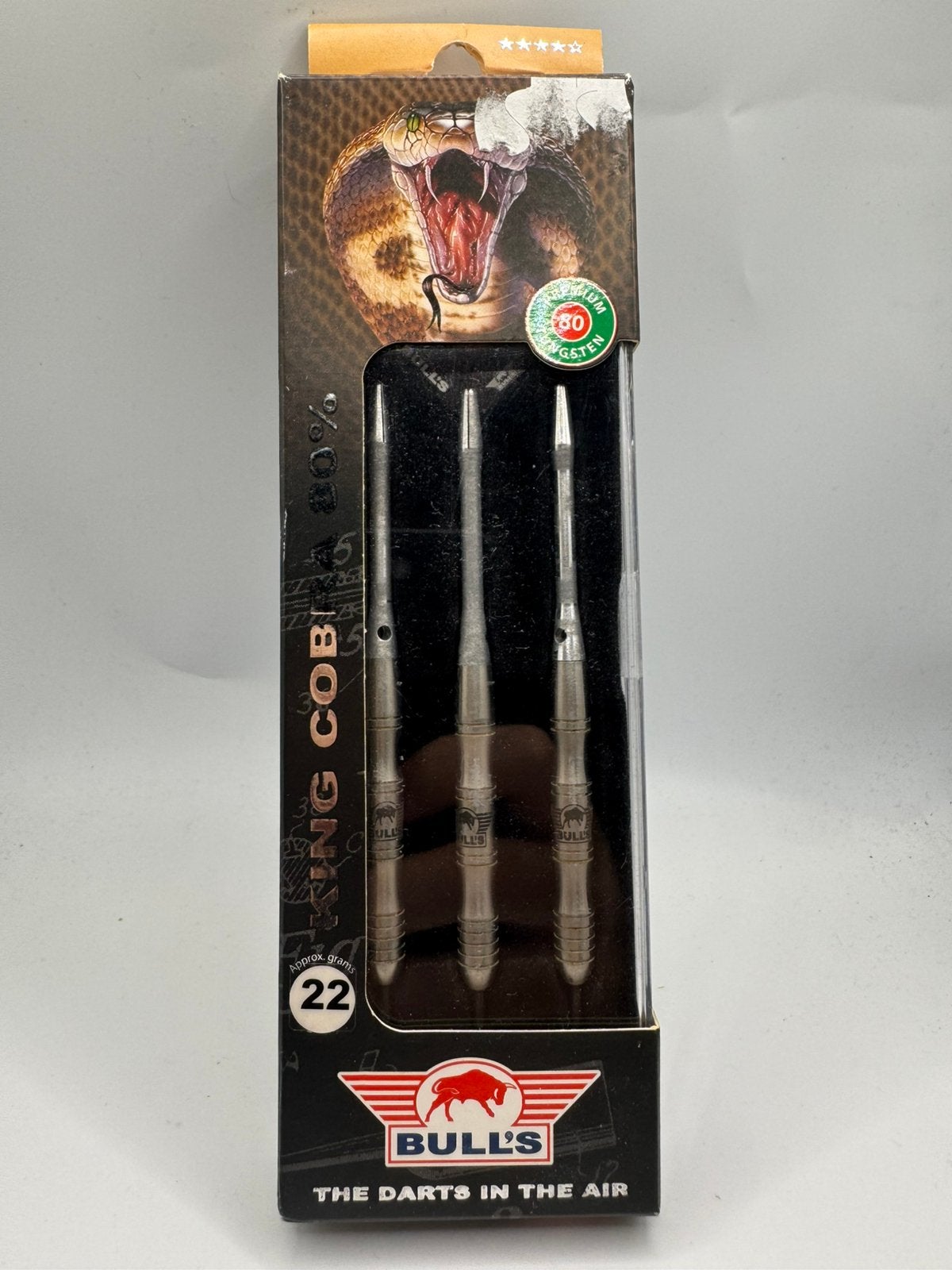 Bull’s King Cobra 22 Gram Dartpijlen, Sport en Fitness, Ophalen of Verzenden, Zo goed als nieuw, Nvt, Nvt