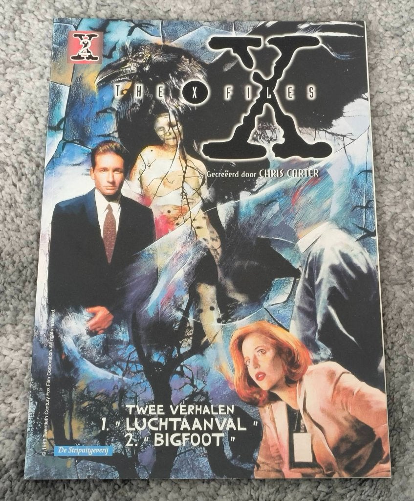 The X Files stripboek (Luchtaanval/Bigfoot), Chris Carter, Eén stripboek, Nieuw, Ophalen of Verzenden