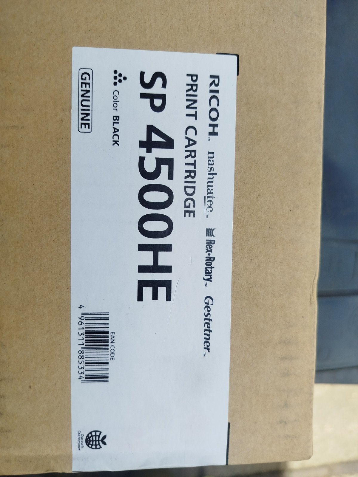 Ricoh SP 4500HE Zwarte Printcartridge - Origineel, Computers en Software, Printers, Zwart-en-wit printen, Printer, Nieuw, Ophalen of Verzenden