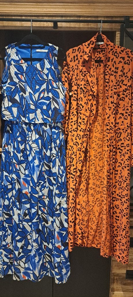 Dames jurk van Steps, Maat 38/40 (M), Blauw, Ophalen of Verzenden, Zo goed als nieuw