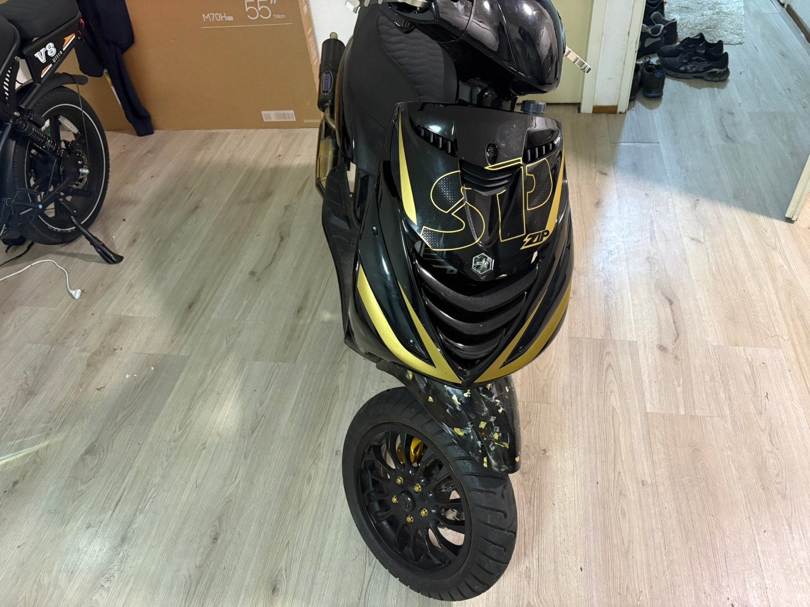 180cc, Ophalen, Zo goed als nieuw, Tweetakt