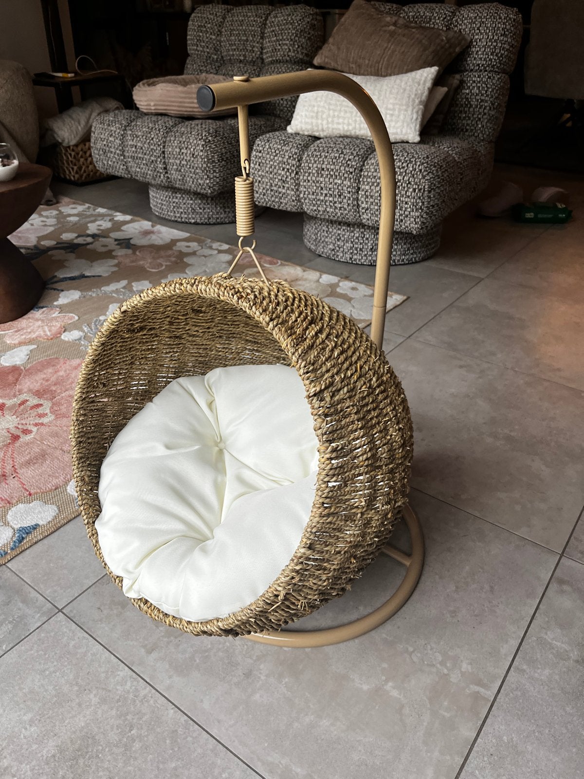 Kattenmand / hondenmand, Ophalen, Nieuw, Riet