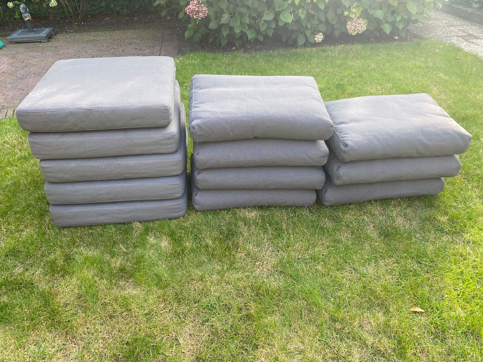 IKEA FRÖSÖN/DUVHOLMEN tuinkussens, grijs, Tuin en Terras, Tuinmeubel-accessoires, Ophalen, Gebruikt