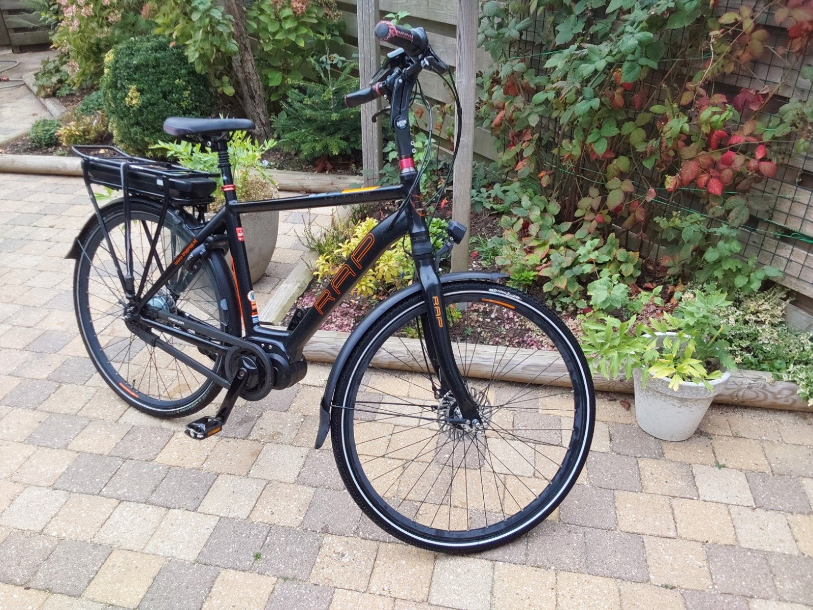 RAP Tour 8 E-bike - met grote accu ., Zo goed als nieuw, 51 tot 55 cm, 50 km per accu of meer, Ophalen