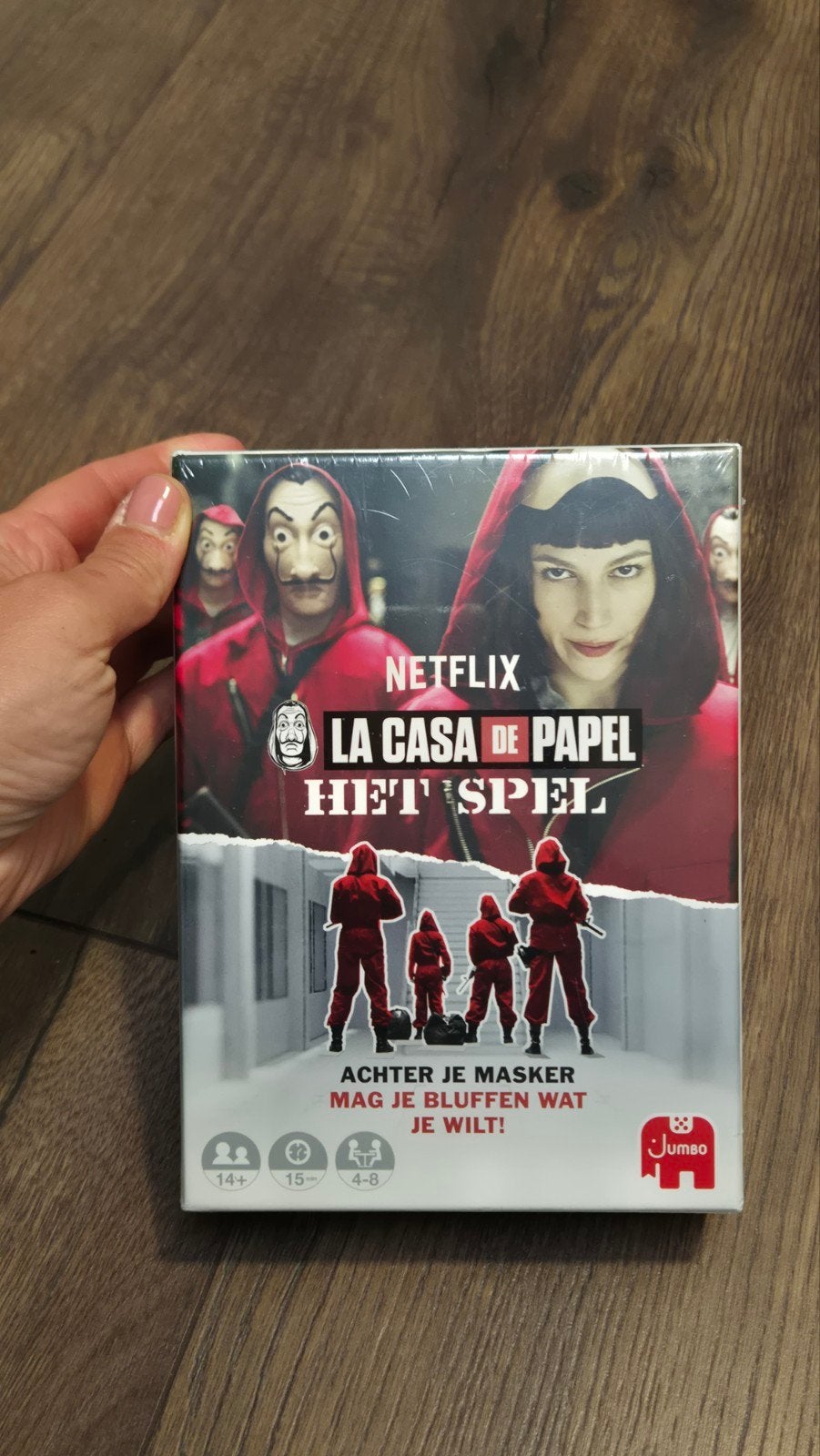 Nieuw: La Casa de Papel – Het Spel van Jumbo (geseald), Drie of vier spelers, Ophalen of Verzenden, Nieuw, Jumbo