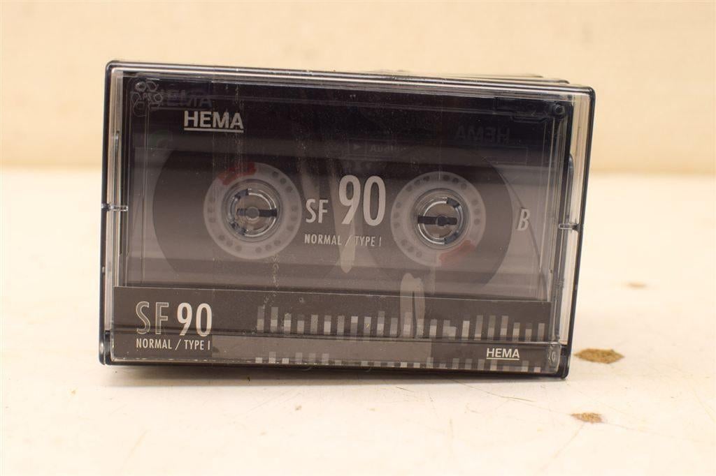 5 stuks hema cassettebandjes 46975