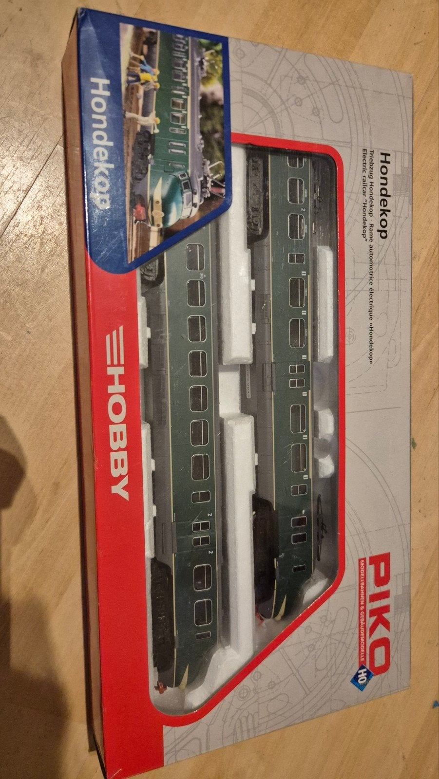 Piko H0 Hondekop Treinstel NS, tijdperk III, Wisselstroom, Wisselstroom, Treinset, Piko, Ophalen of Verzenden