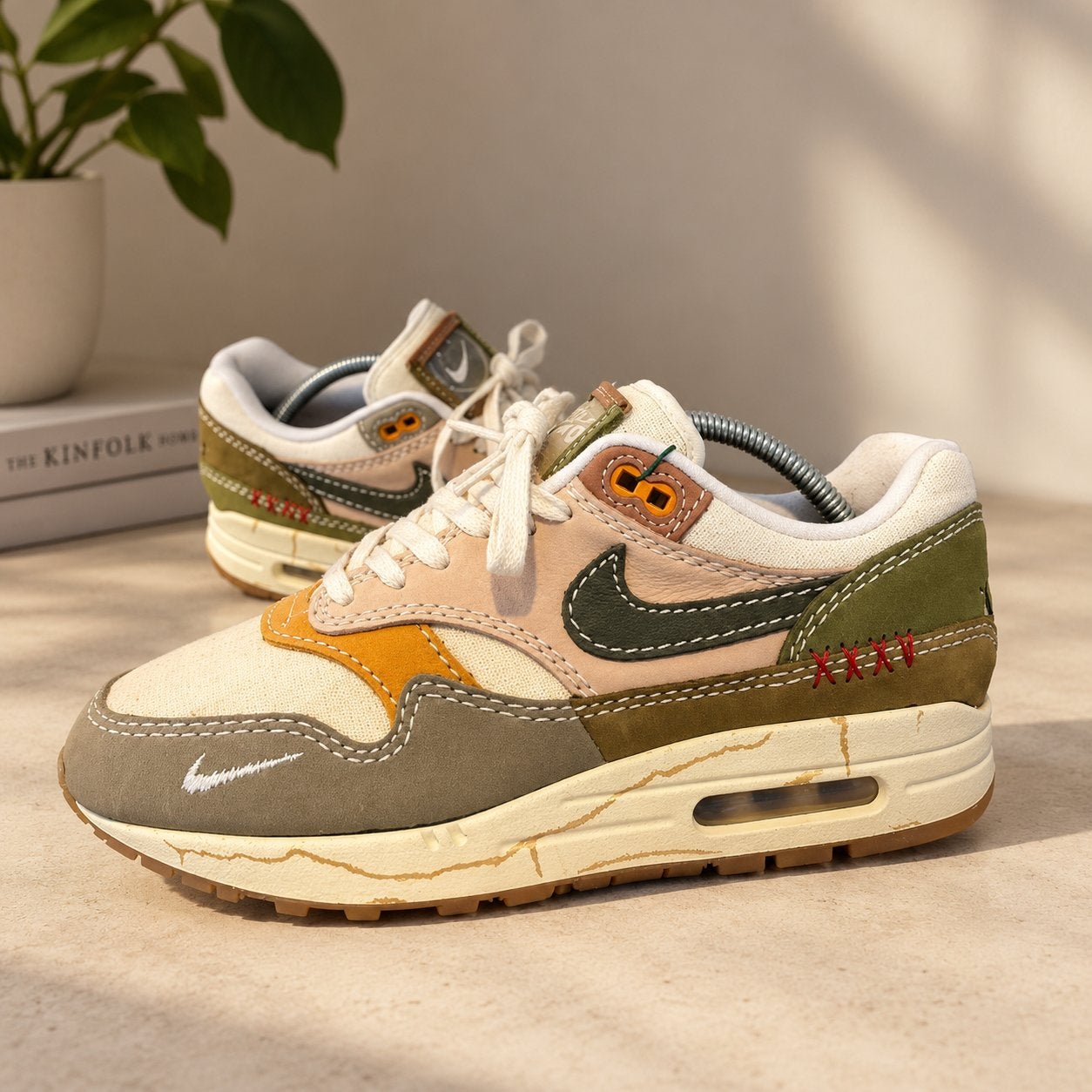Nike Air Max 1 Wabi Sabi - Maat 41 - Deadstock, Ophalen of Verzenden, Nieuw, Overige kleuren, Sneakers of Gympen