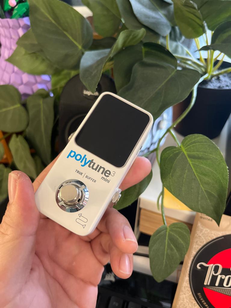 TC Electronic PolyTune 3 Mini - Gitaar Tuner Pedaal, Muziek en Instrumenten, Effecten, Ophalen of Verzenden, Zo goed als nieuw