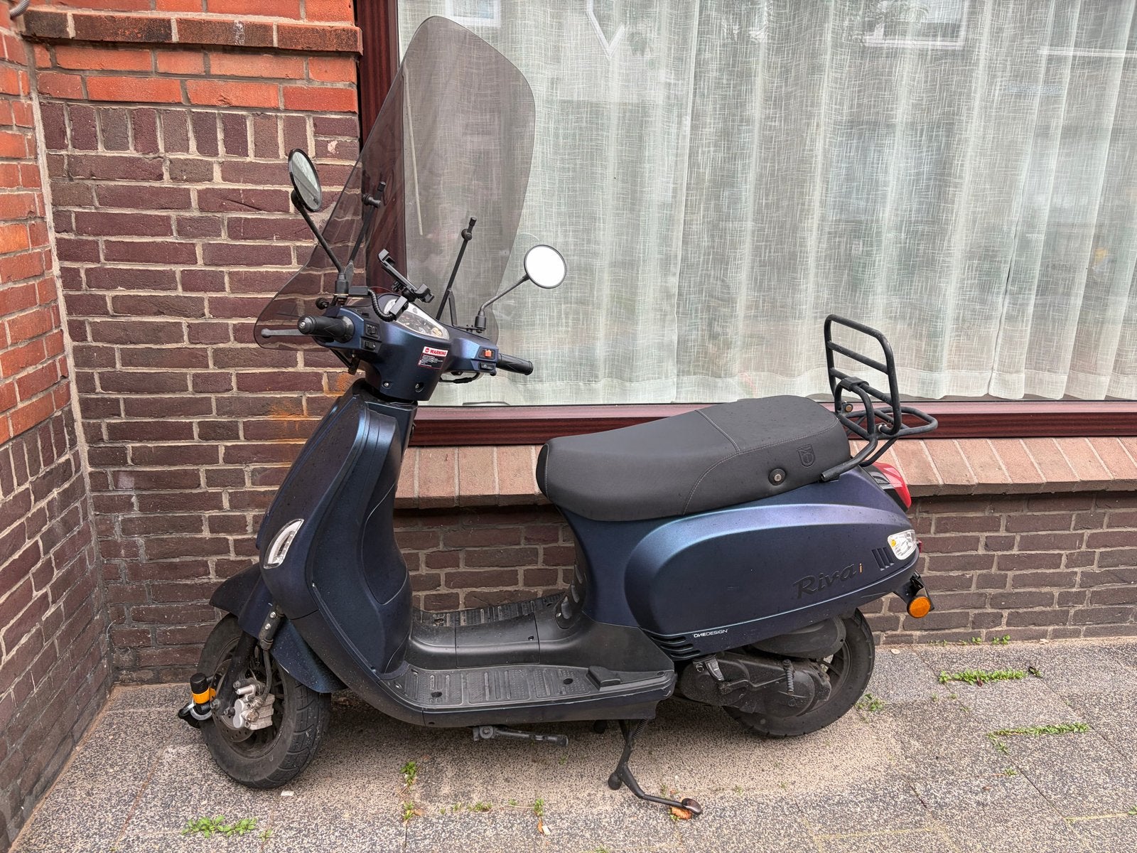 Riva BTC Scooter 25km/u - Ideaal voor stadsritten, Ophalen, Gebruikt, Benzine, Overige merken