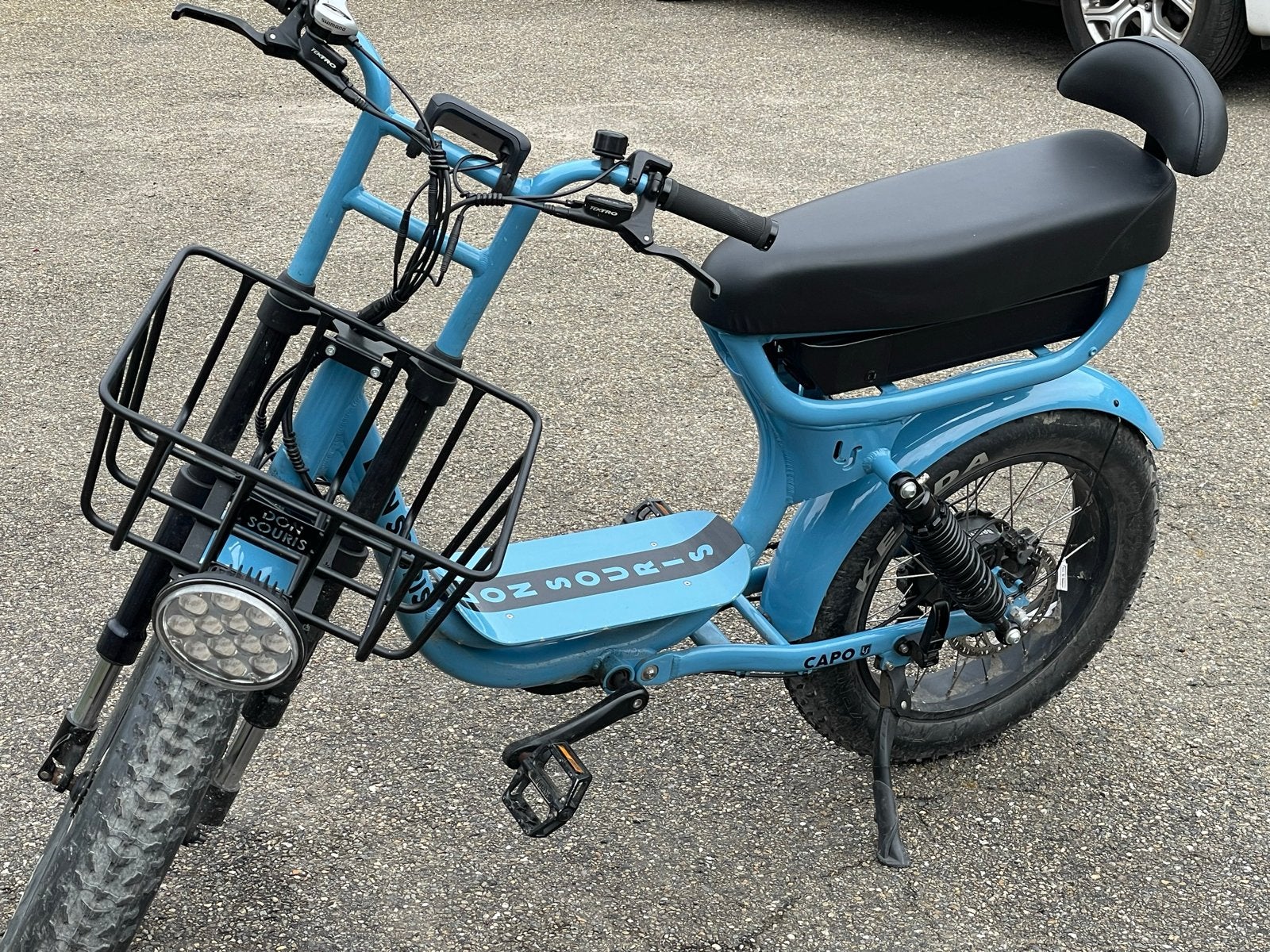 Don Souris Capo 3 E-bike - Zeer nette staat, Zo goed als nieuw, Minder dan 47 cm, 50 km per accu of meer, Ophalen
