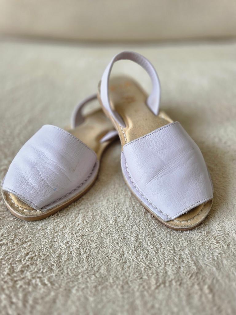 RIA Menorca sandalen maat 37, lila, Overige kleuren, Gedragen, RIA, Sandalen of Muiltjes