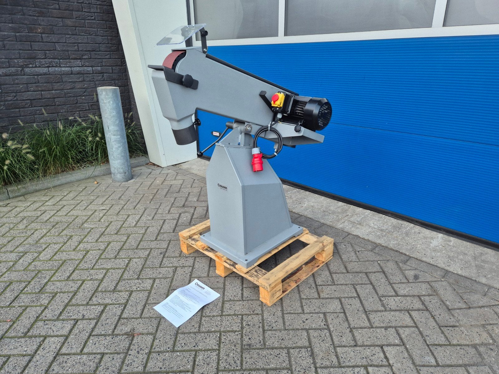 Creusen BS-75 Bandschuurmachine 75x2000 Bj.2016 Nieuwstaat!!, Creusen, Holland, Bandschuurmachine, Info@bolkmachinehandel.nl