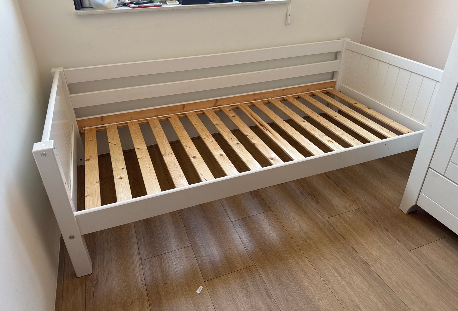 Flexa halfhoogslaper - Inclusief onderdelen voor halfhoog, Ophalen, Gebruikt, 90 cm, Eenpersoons