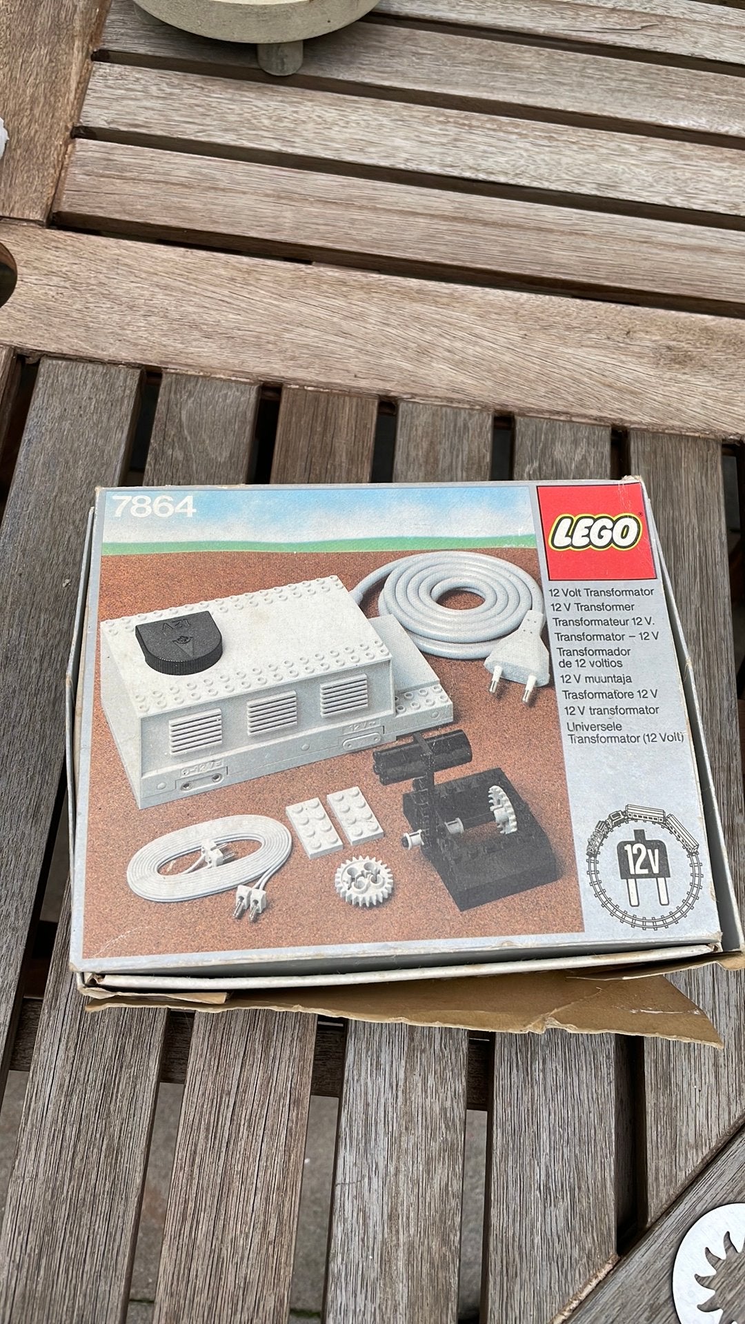Trafo 12v 7864, Kinderen en Baby's, Lego, Overige typen, Ophalen of Verzenden, Inclusief instructies
