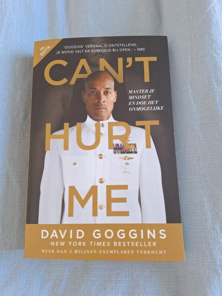 Can't Hurt Me - David Goggins (NL editie), Ophalen of Verzenden, Nieuw, David Goggins, Overige