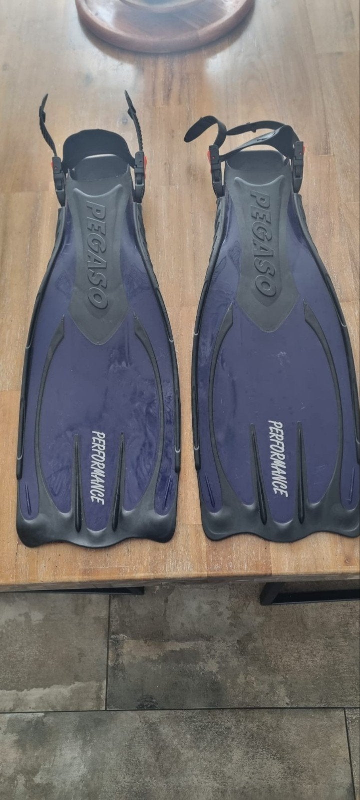 Pegaso Performance Duikvliezen L-XL, Watersport en Boten, Duiken, Ophalen of Verzenden, Gebruikt, Zwem- of Duikvliezen