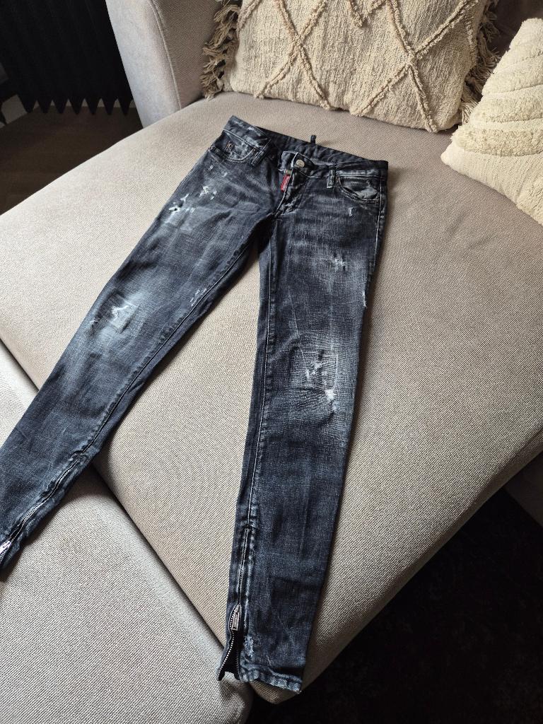 Dsquared jeans mt.36, Kleding | Dames, Spijkerbroeken en Jeans, Blauw, Ophalen of Verzenden, Zo goed als nieuw, Dsquared2