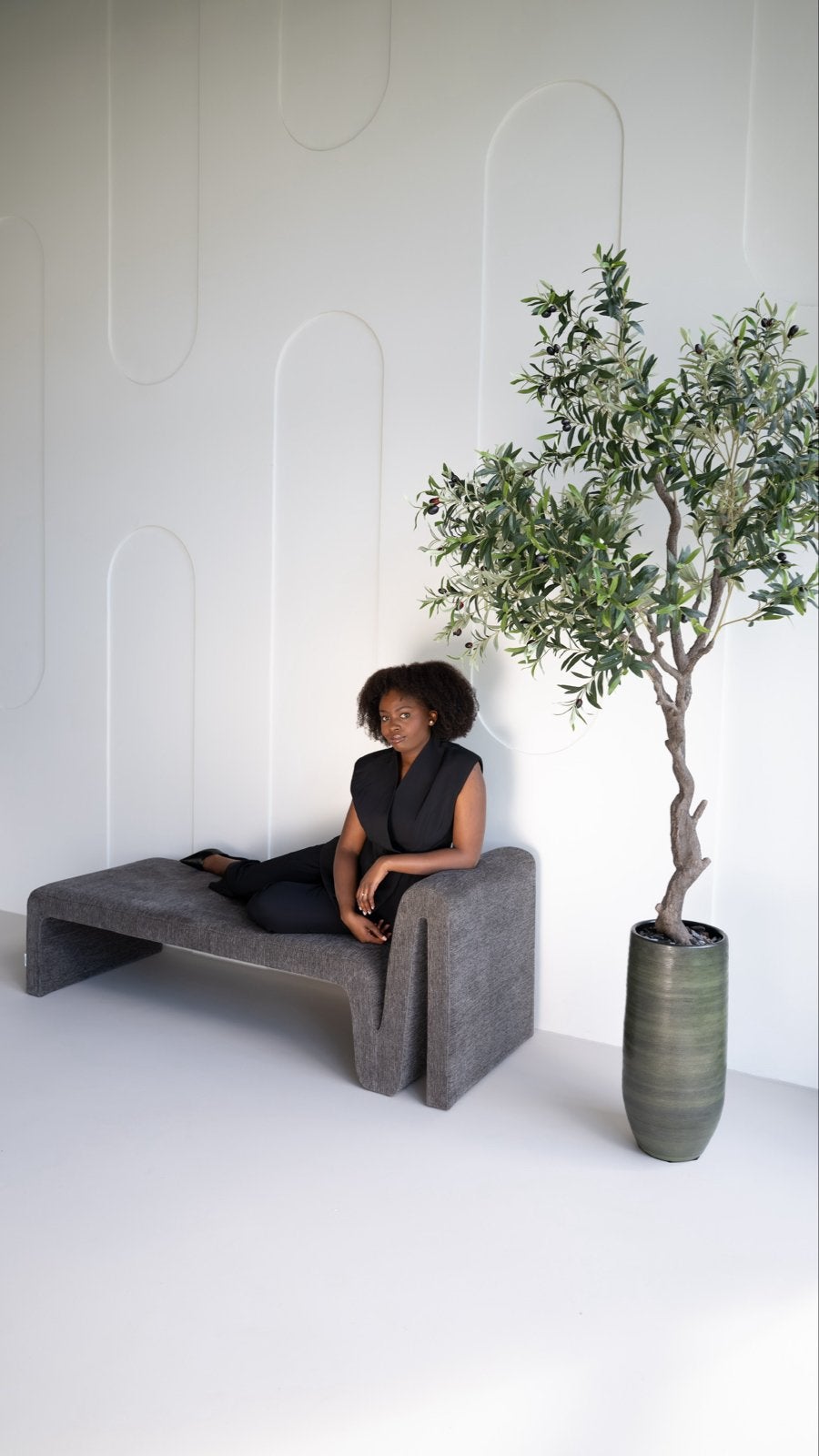 PASTILL Jotex Odette ligbed bankje daybed Bruingrijs, Ophalen, Eenpersoons, 150 tot 200 cm, 75 tot 100 cm