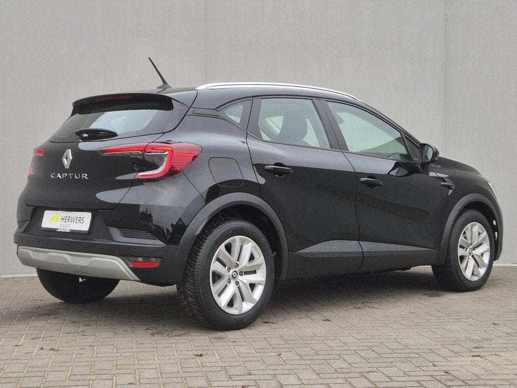 Renault Captur 1.3 TCe 140 Zen Automaat / 1500kg Trekgewicht, Stof, Euro 6, 4 cilinders, Zwart