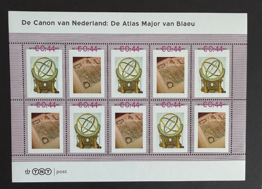 72-De Atlas Major van Blaeu, Verzenden, Na 1940, Postfris
