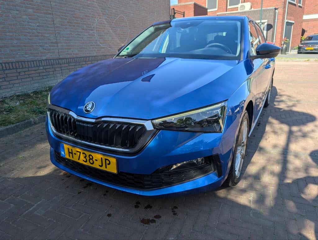 Skoda Scala 1.5 TSI Greentech 150pk Dsg-7 2019 Blauw, 1498 cc, 4 cilinders, 1165 kg, Blauw