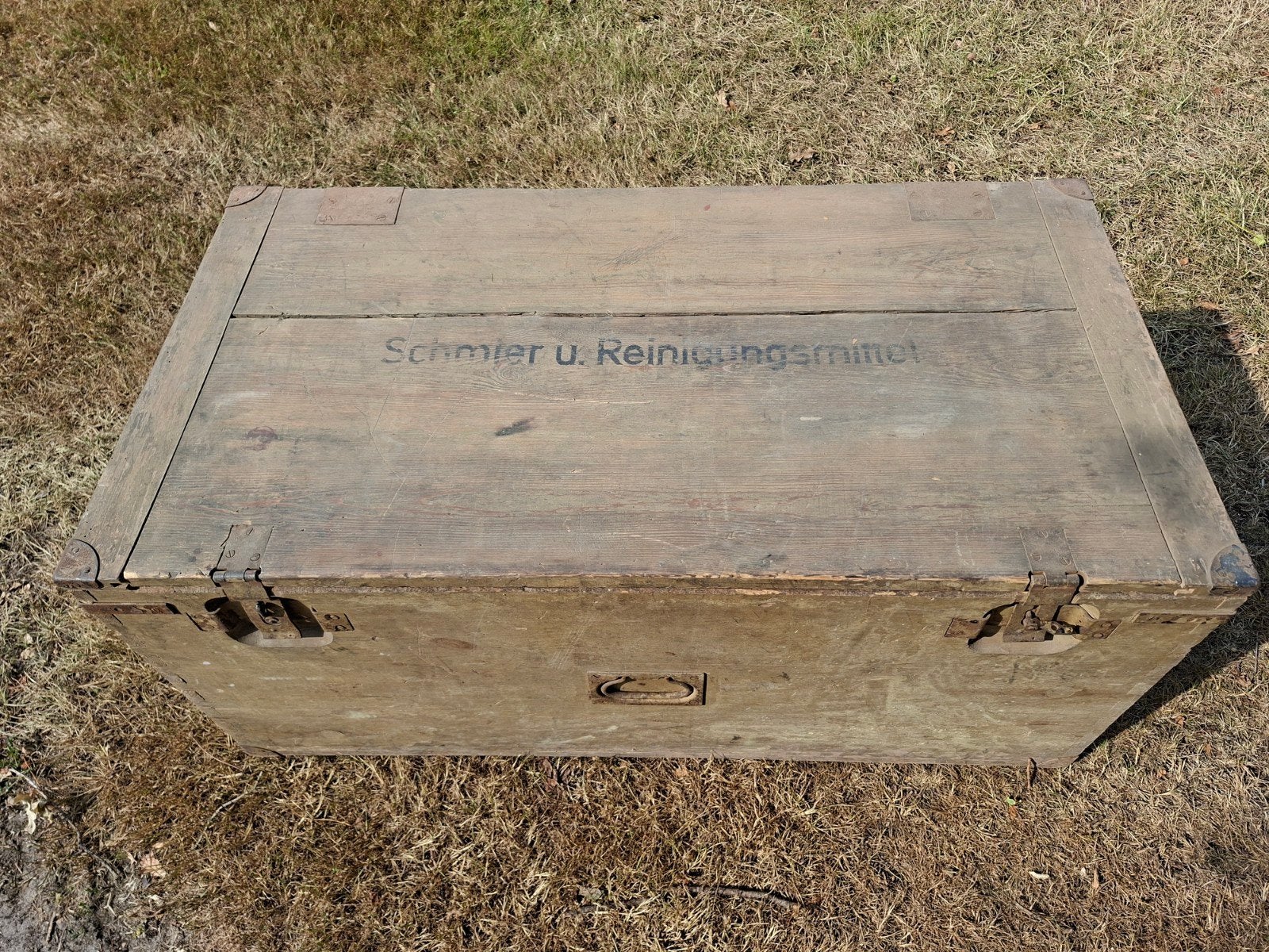 reinigungs und schmiermittel kist ww2, Ophalen, Kist of Geocache, ., Duitsland