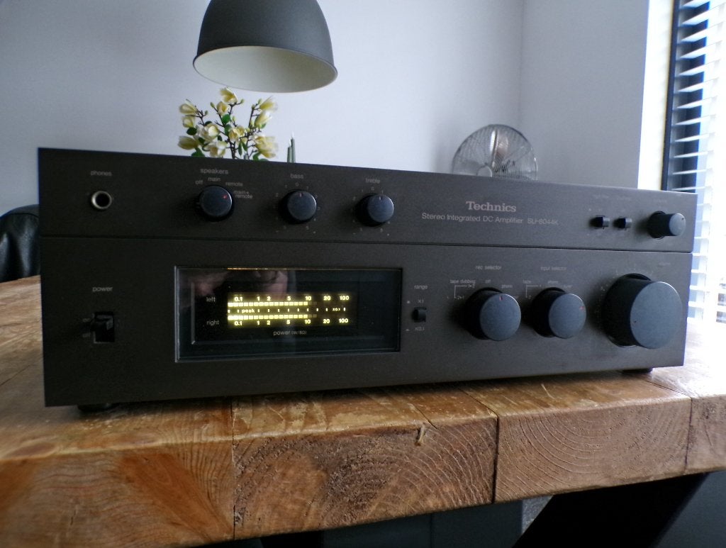 Vintage Technics HiFi stereo versterker type SU-8044k., Audio, Tv en Foto, Overige merken, Gebruikt, Ophalen of Verzenden, 120 watt of meer