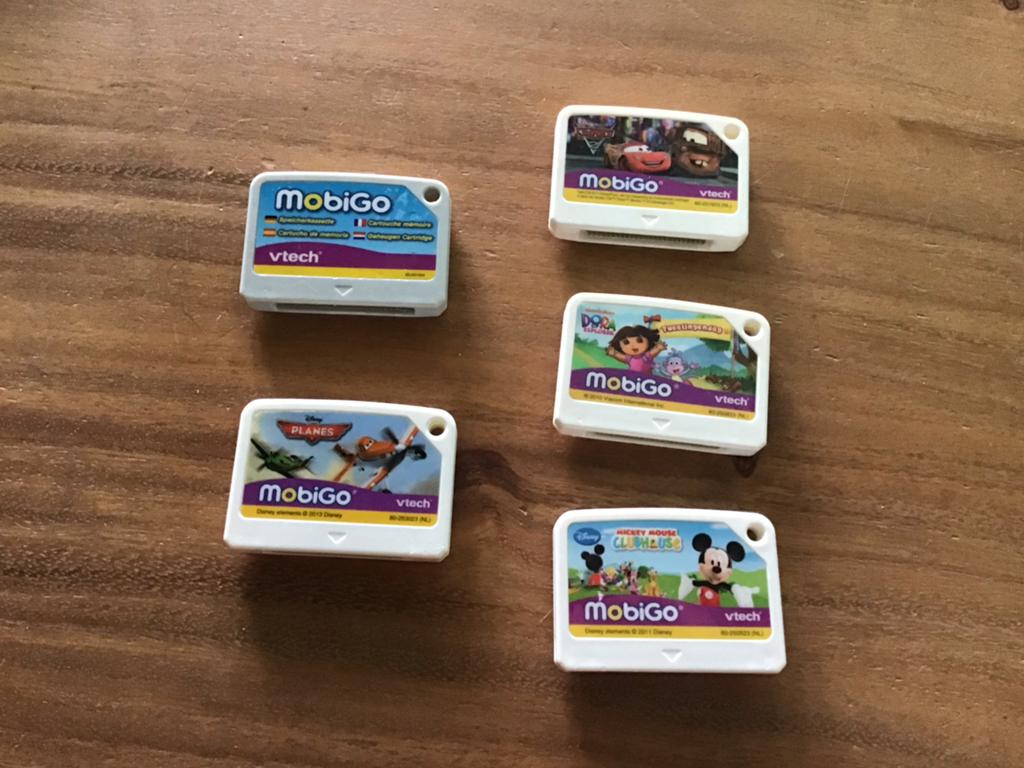 VTech MobiGo Spelletjes, Verzenden, Gebruikt, 2 tot 4 jaar