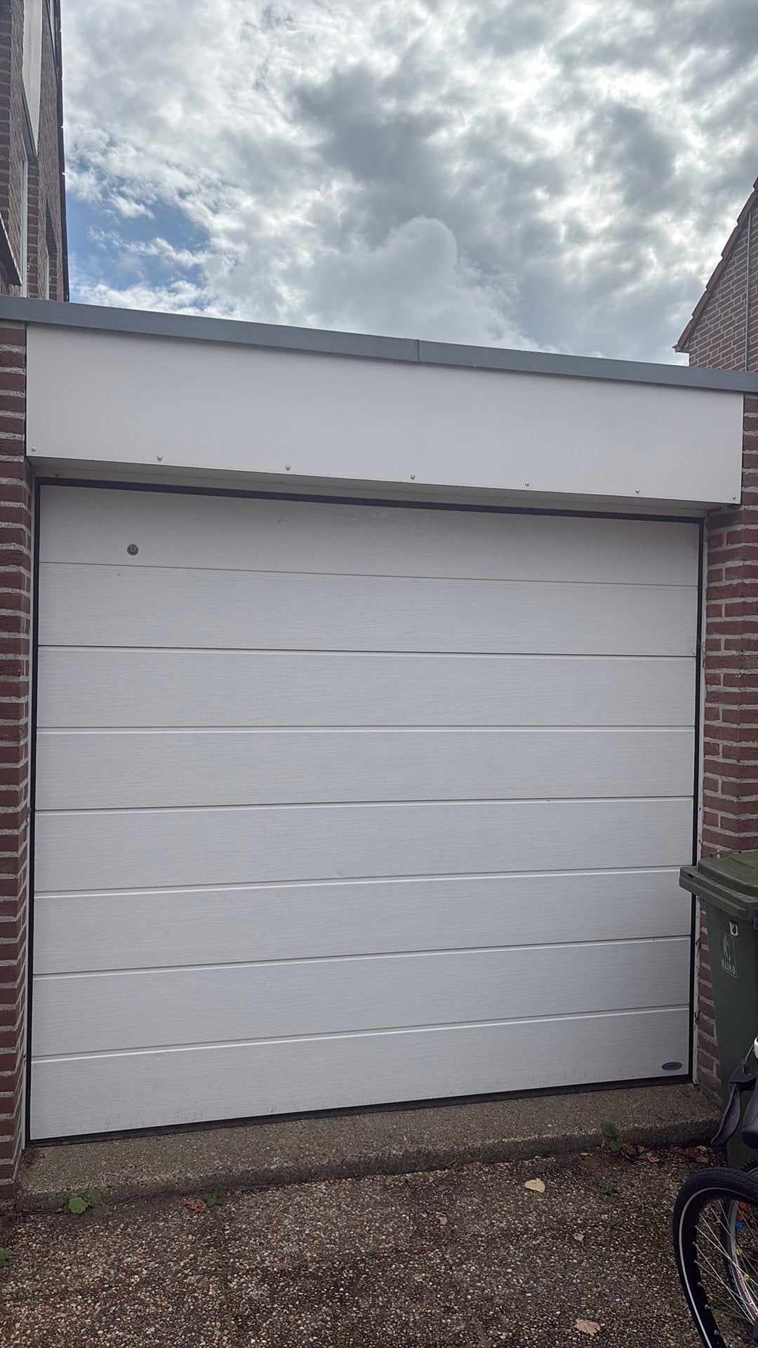 Novoferm elektrische garagedeur, Ophalen, Garagedeur, Zo goed als nieuw, 120 cm of meer