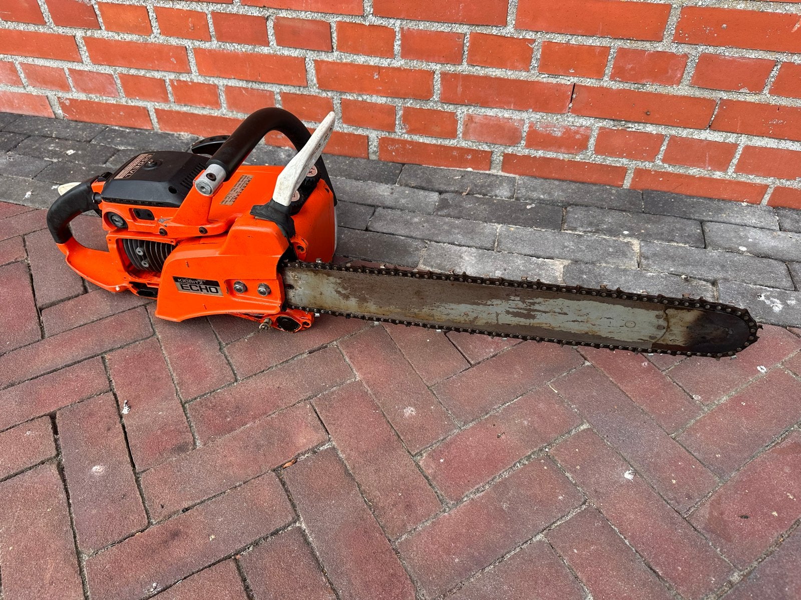 Kioritz Echo 650 EVL Kettingzaag -, Ophalen, Gebruikt, Boomzaag